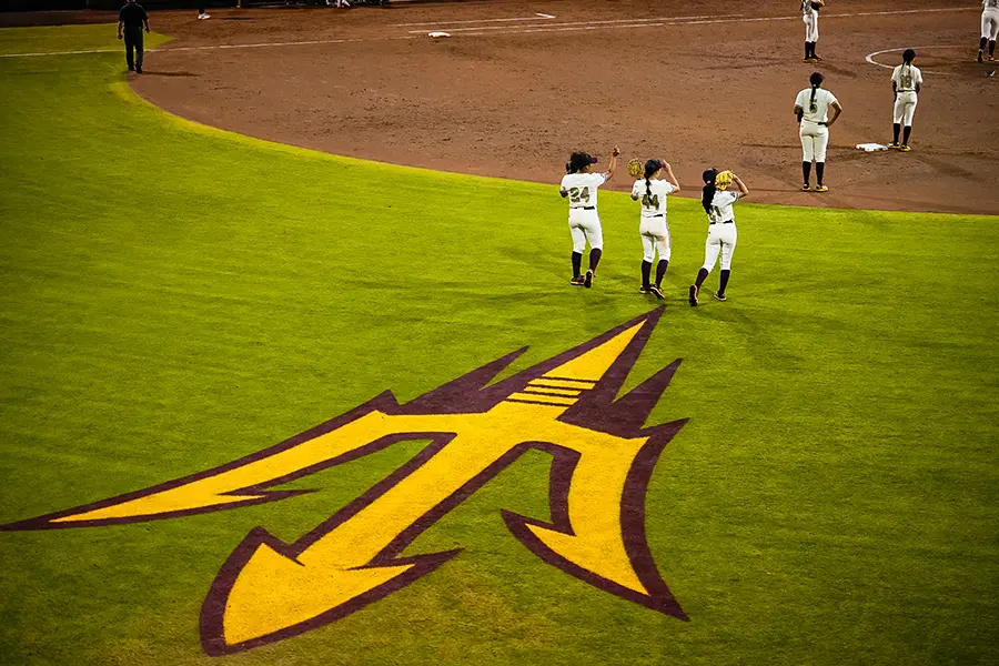 Players on field